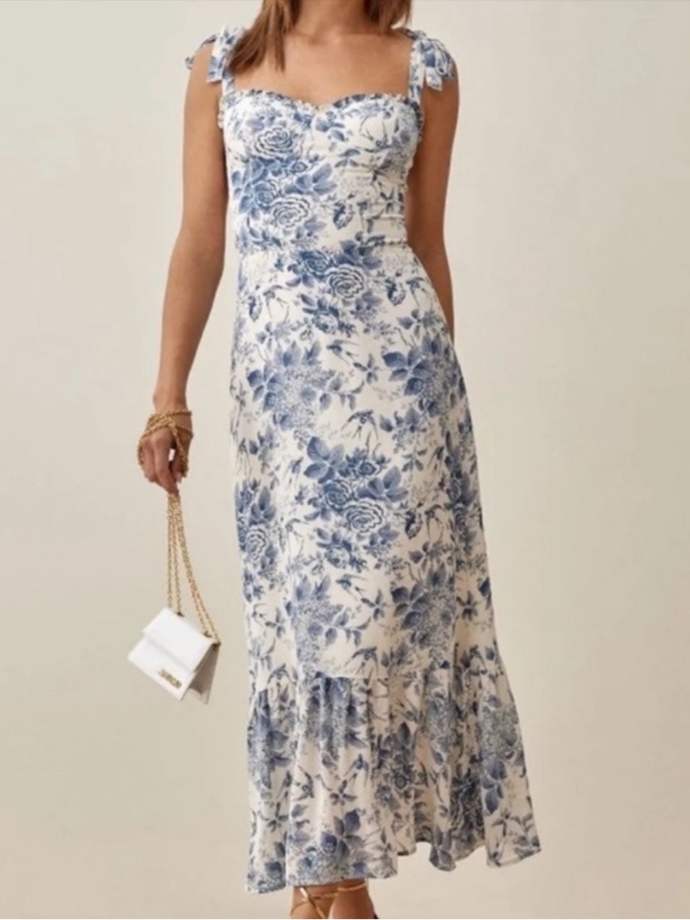 Reformation Nikita Pompadour Dress Size 6
